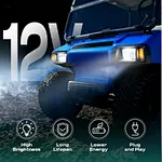 golf cart LED modified headlight